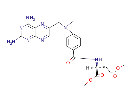 Molecular Structure of 34378-65-9 (METHOTREXATE DIMETHYL ESTER)