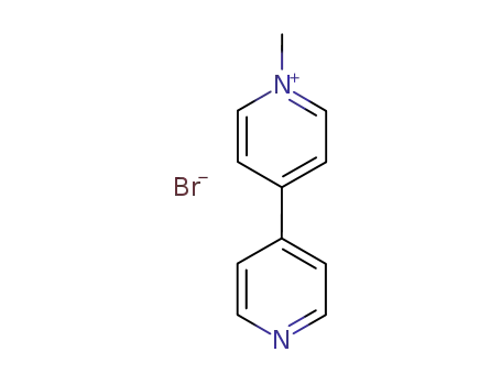 Molecular Structure of 36708-32-4 (4,4'-Bipyridinium, 1-methyl-, bromide)