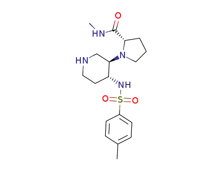 S-N-methyl 1-[(3R,4R)-4-tosylamidopiperidin-3-yl]pyrrolidine-2-carboxamide