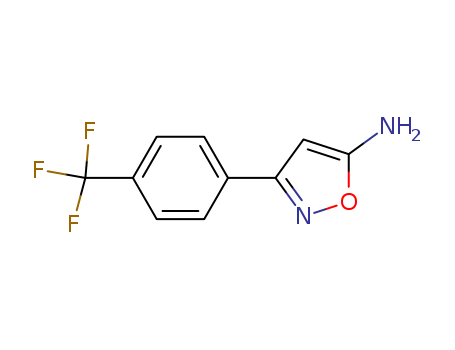 5-Amino-3-[4-(trifluoromethyl)phenyl]isoxazole
