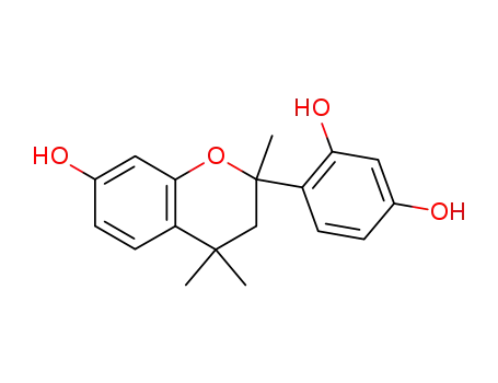 1,3-Benzenediol,
4-(3,4-dihydro-7-hydroxy-2,4,4-trimethyl-2H-1-benzopyran-2-yl)-