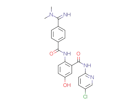 Molecular Structure of 1616693-59-4 (C<sub>22</sub>H<sub>20</sub>ClN<sub>5</sub>O<sub>3</sub>)