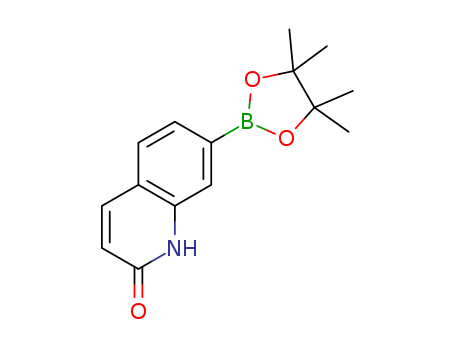 7-(4,4,5,5-tetramethyl-[1,3,2]dioxaborolan-2-yl)-quinolin-2-ol