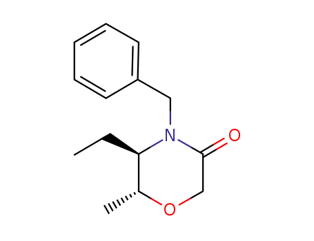 (5R,6R)-4-benzyl-5-ethyl-6-methylmorpholin-3-one