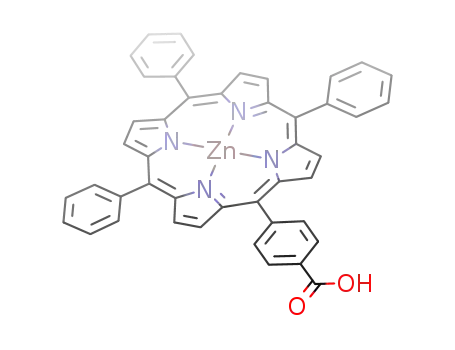 Zn(II) 5-4-(carboxyphenyl)-10,15,20-triphenylporphyrin