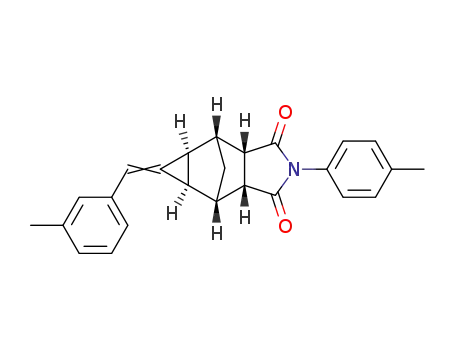 N-(4-methylphenyl)-3-exo-(3-methylbenzylidene)tricyclo[3.2.1.02,4]octane-6,7-endo-dicarboximide