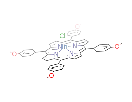 5,10,15,20-tetrakis-(4-methoxyphenylporphyrinato)indium(III) chloride