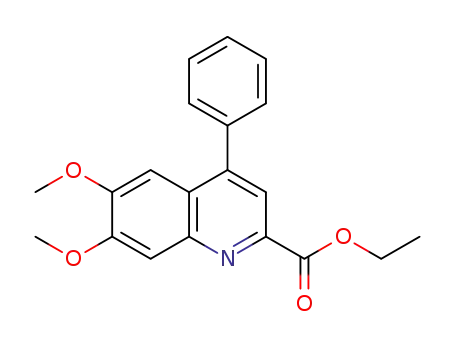 ethyl 6,7-dimethoxy-4-phenylquinoline-2-carboxylate