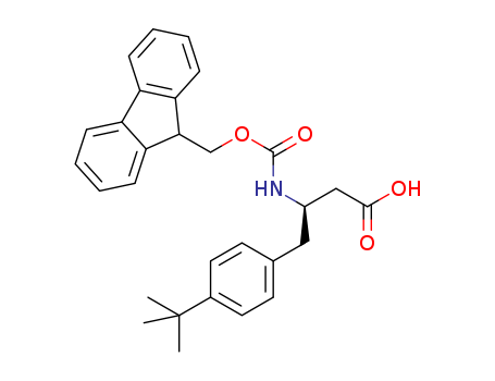 Benzenebutanoicacid, 4-(1,1-dimethylethyl)-b-[[(9H-fluoren-9-ylmethoxy)carbonyl]amino]-,(bR)-