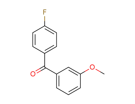 4-FLUORO-3'-METHOXYBENZOPHENONE