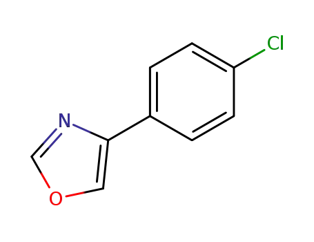 Molecular Structure of 832099-59-9 (4-(4-chlorophenyl)oxazole)