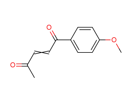 Molecular Structure of 30829-24-4 (1-(4-Methoxyphenyl)-2-penten-1,4-dion)