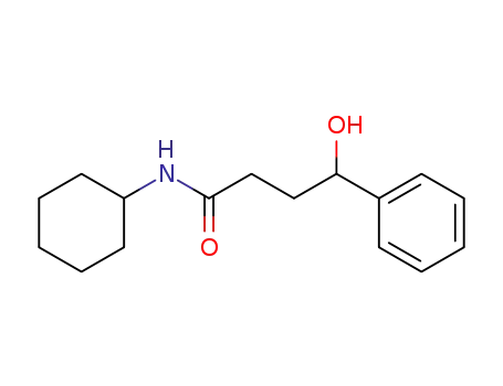 N-cyclohexyl-4-hydroxy-4-phenylbutanamide