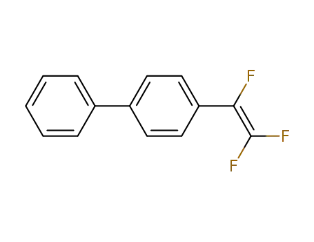 Molecular Structure of 6999-04-8 (1,1'-Biphenyl, 4-(trifluoroethenyl)-)