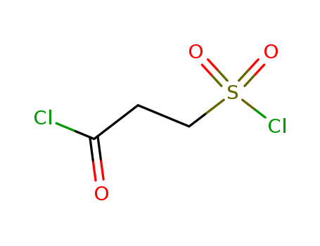 Propanoyl chloride, 3-(chlorosulfonyl)-