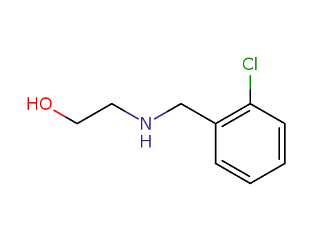 Molecular Structure of 64834-58-8 (2-(2-CHLORO-BENZYLAMINO)-ETHANOL)
