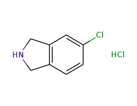Molecular Structure of 912999-79-2 (5-Chloroisoindoline hydrochloride)