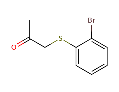 1-(2-bromophenylthio)propan-2-one