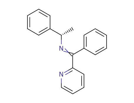 Benzenemethanamine, a-methyl-N-(phenyl-2-pyridinylmethylene)-, (S)-