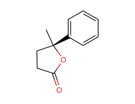 2(3H)-Furanone, dihydro-5-methyl-5-phenyl-, (5S)-