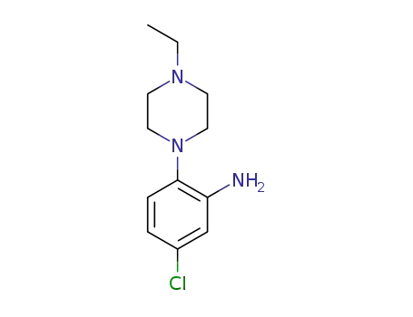 Molecular Structure of 793727-81-8 (5-CHLORO-2-(4-ETHYLPIPERAZIN-1-YL)ANILINE)