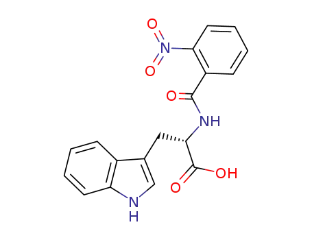 Molecular Structure of 27261-93-4 (N-(2-nitrobenzoyl)tryptophan)
