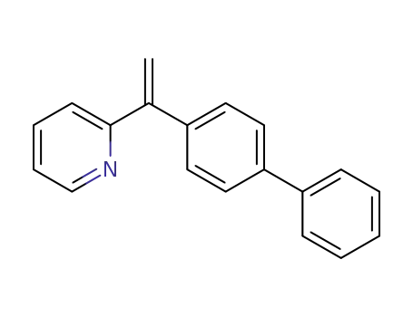 Molecular Structure of 1616784-38-3 (2-(1-([1,1'-biphenyl]-4-yl)vinyl)pyridine)