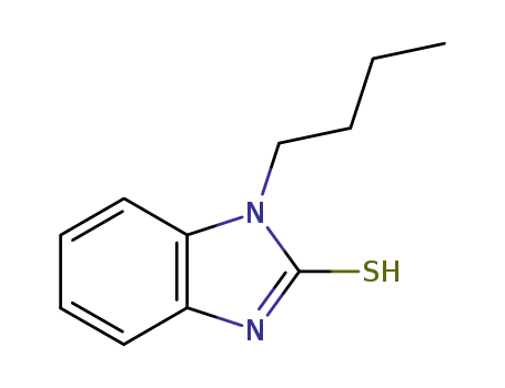 Molecular Structure of 67624-27-5 (1-BUTYL-1H-BENZOIMIDAZOLE-2-THIOL)