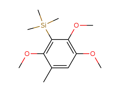 Silane, trimethyl(2,3,6-trimethoxy-5-methylphenyl)-