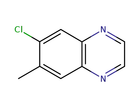 Quinoxaline,  6-chloro-7-methyl-