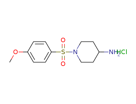 1-(4-Methoxybenzenesulfonyl)piperidin-4-ylamine hydroChloride