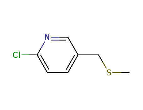 2-chloro-5-[(methylthio)methyl]pyridine(SALTDATA: FREE)