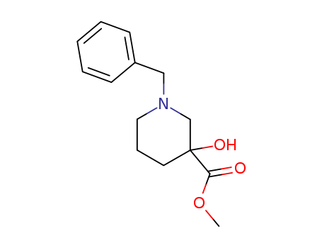 3-Piperidinecarboxylic acid, 3-hydroxy-1-(phenylMethyl)-, Methyl ester