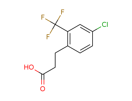 3-[4-CHLORO-2-(TRIFLUOROMETHYL)PHENYL]PROPIONIC ACID