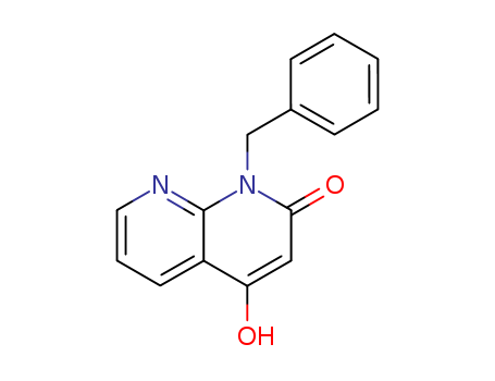 1,8-Naphthyridin-2(1H)-one, 4-hydroxy-1-(phenylMethyl)-