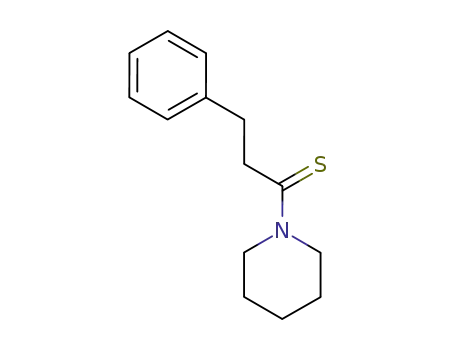 Molecular Structure of 92326-86-8 (Piperidine,  1-(3-phenyl-1-thioxopropyl)-  (9CI))