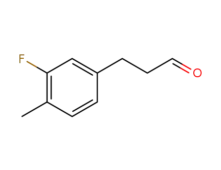 Benzenepropanal, 3-fluoro-4-methyl-