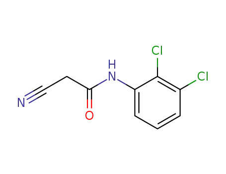 Molecular Structure of 90418-04-5 (2-CYANO-N-(2,3-DICHLORO-PHENYL)-ACETAMIDE)