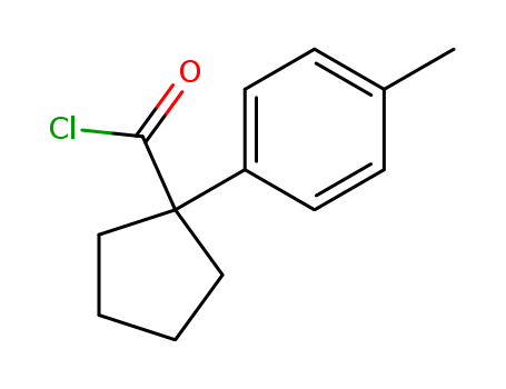 1-(4-Methylphenyl)cyclopentanecarbonyl chloride