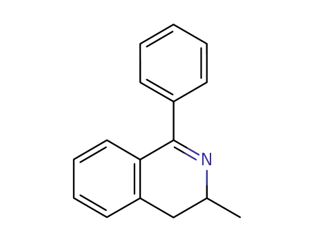 Molecular Structure of 6818-68-4 (Isoquinoline, 3,4-dihydro-3-methyl-1-phenyl-)