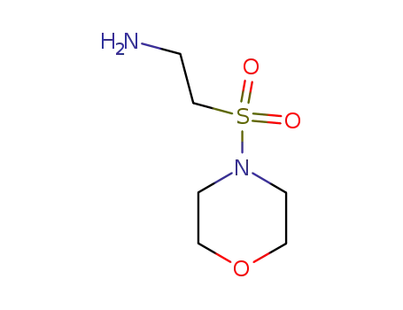 Molecular Structure of 173336-66-8 (4-[(2-AMINOETHYL)SULFONYL]-MORPHOLINE)