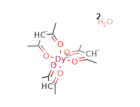 Molecular Structure of 18716-76-2 (DYSPROSIUM 2,4-PENTANEDIONATE)