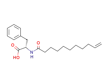 Molecular Structure of 175357-18-3 (UNDECYLENOYL PHENYLALANINE)