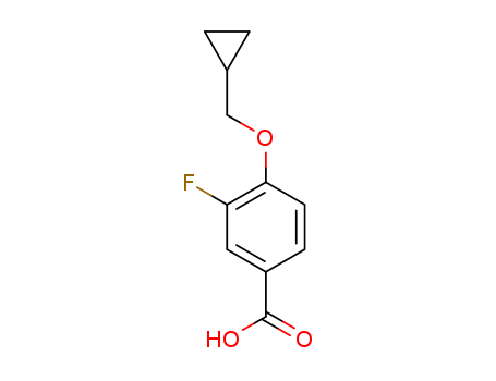 4-(cyclopropylmethoxy)-3-fluorobenzoic acid