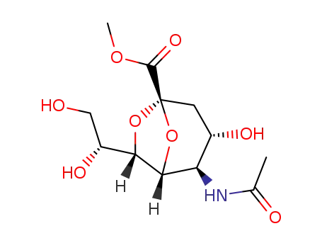 methyl 5-acetamido-2,7-anhydro-3,5-dideoxy-α-D-glycero-D-galacto-nonulopyranosonate