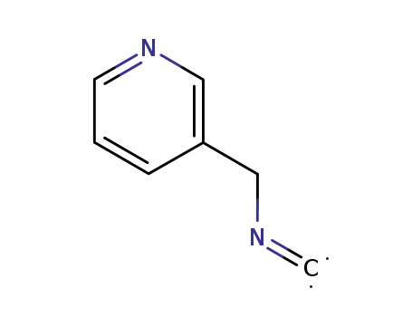 Molecular Structure of 58644-55-6 (3-(ISOCYANOMETHYL)PYRIDINE)