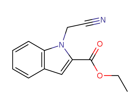 ethyl 1-(cyanomethyl)-1H-indole-2-carboxylate