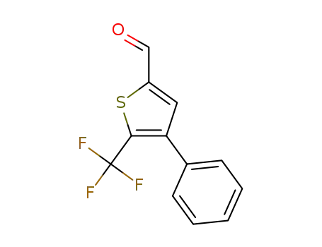 4-페닐-5-(트리플루오로메틸)티오펜-2-카르브알데히드