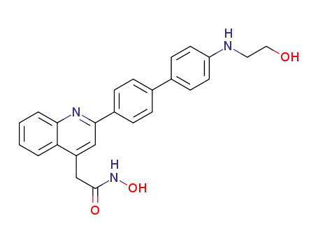N-hydroxy-2-(2-(4'-((2-hydroxyethyl)amino)-[1,1'-biphenyl]-4-yl)quinolin-4-yl)acetamide