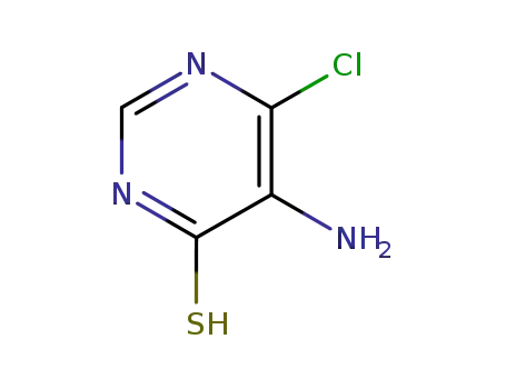 5- 아미노 -6- 클로로 -1H- 피리 미딘 -4- 티온
